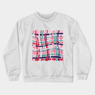 Twisted wavy stripes Crewneck Sweatshirt